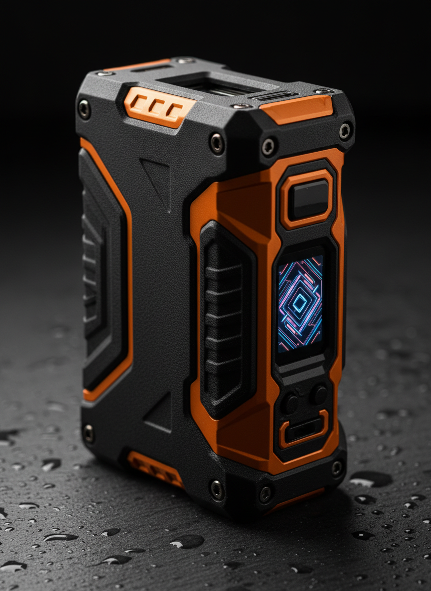 Professional box mod vape with display