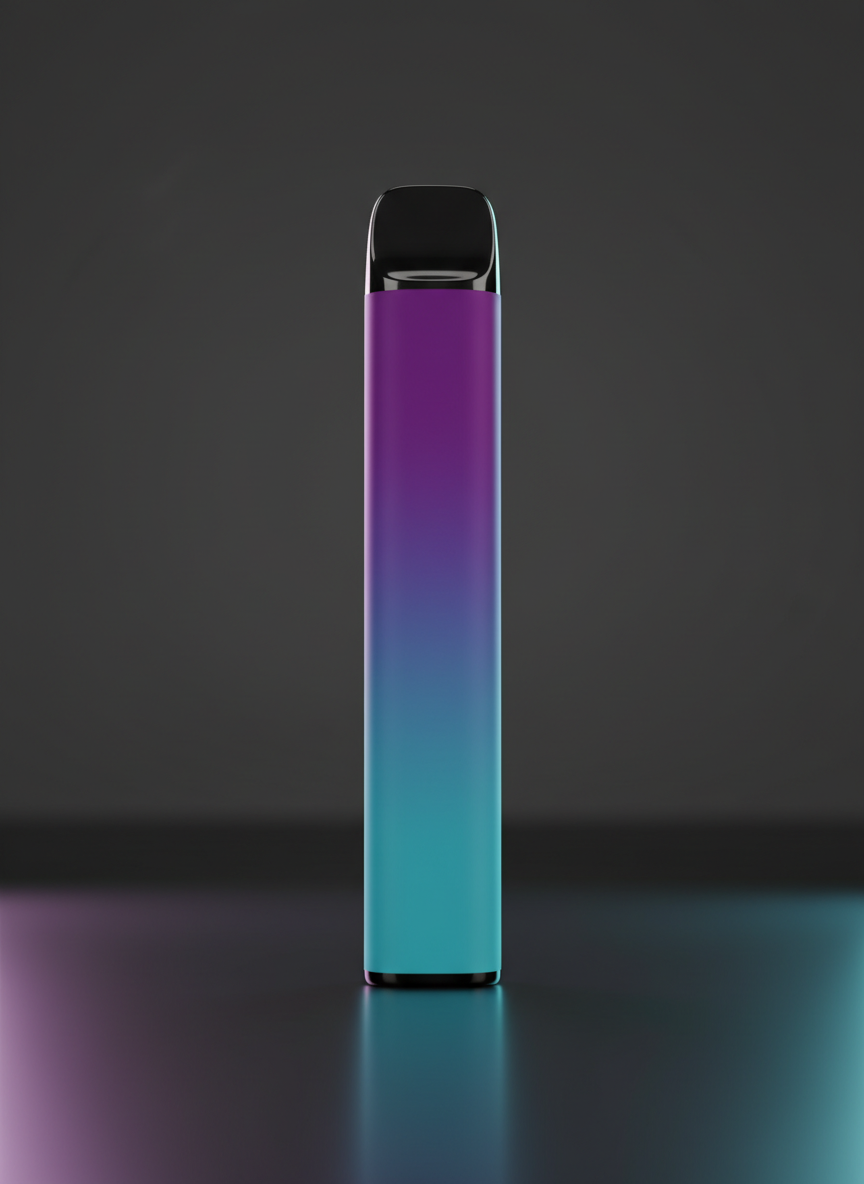 Disposable vape pen with gradient design